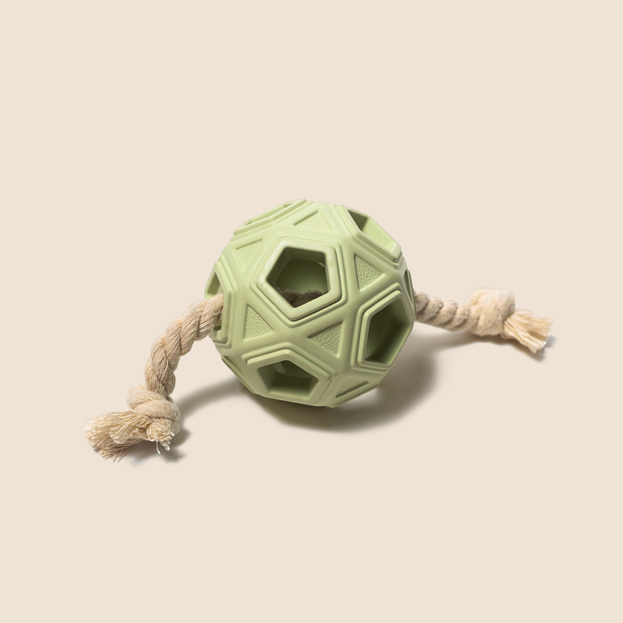 Tug and Tumble – natural rubber dog toy for Oodles by The Oodle Club